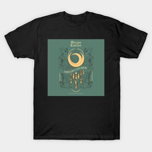 Dreamcatcher The End Of Nightmare Album T-Shirt by hallyupunch